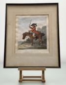 William Dickinson (British 1746-1823) After Henry William Bunbury (1750-1811) a set four hand-