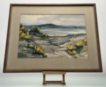 Floral MacLeod SWA (Scottish 1907-2002), Towards Loch Allan, signed bottom left, watercolour,