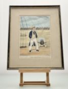 A pair of caricatures after F.W Ommanney (British 19thc), printed by Charles Joseph Hullmandel (