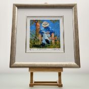 Lin Pattullo (Scottish 1949-), A Good Book, giclee print 9/195, titled and signed in pencil,