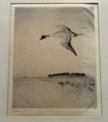 Frank Weston Benson (American 1862-1951), Souvenir of Long Point, drypoint etching, signed pencil