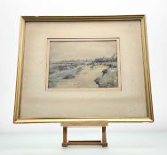 David Anderson ARCA, British Seaside study, watercolour, signed and dated 1917 bottom right, in a