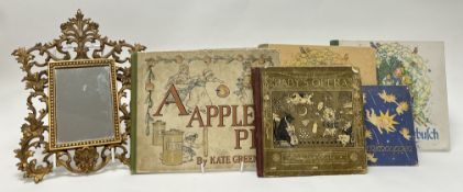 A collection of vintage children's books, comprising 'The Baby's Opera' by Walter Crane, Frederick