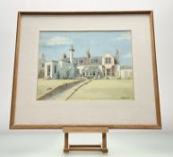 J.B Dickie (Scottish School), House Study, watercolour, signed and dated '74 bottom right, in a