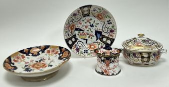 A collection of 19th and 20thc European porcelain and china, comprising a twin handled pot with