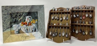 An Artis Orbis Goebel rectangular dish decorated after Paul Cezanne, 'Nature morte avec a fleurs',