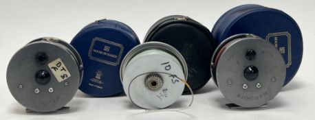 Fishing Interest: A Hardy Bros Ltd Marquis Salmon No. 1 reel, with sleeve, together with another