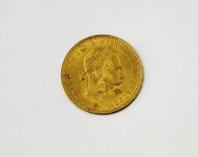 An Austrian Franz Joseph I gold 1Ducat coin 1915 3.52g