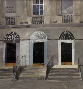 Ann Cowan RSW, Great King Street, mixed media, signed pencil bottom right, Open Eye Gallery