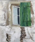 Philip Raskin (Scottish 1947-), Tuscan Memory, oil on board, signed bottom right, paper label verso,