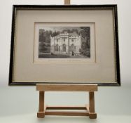 A series of three engravings after Thomas Hosmer Shepherd (1793-1864) titled - Hermitage of Braid,