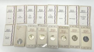 A group of thirty eight John Pinches Medallists, London 100 Greatest Masterpieces silver