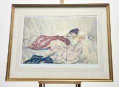 Sir William Russell Flint (Scottish 1880-1969), Girl from Orio, limited print 517/850, in a glazed