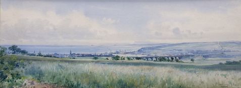Frank Watson Wood (British, 1862-1953), A View of Berwick upon Tweed, signed lower right and dated