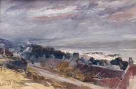 John Blair (Scottish, 1850-1934), Largo (East Neuk of Fife), signed and titled lower left,