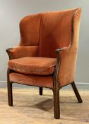 A George III mahogany framed 