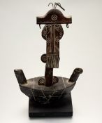 Y John Maltby (British, 1936-2020), Little Admiral, stoneware sculpture, with moulded mark and
