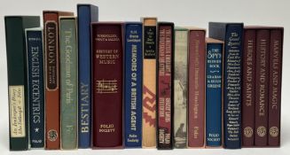 A collection of Folio Society books of memoirs, history, fiction etc, to include John Fothergill '