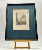 After Thomas Allon (1804-1872), engraved by John Cousen (British 1804-1880), The Canongate during