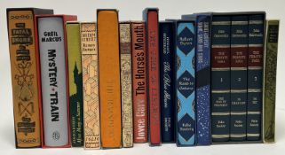 A collection of mixed Folio Society books, to include Robert Hughes 'The Fatal Shores'; Greil Marcus