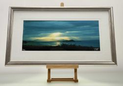 A Contemporary School, A Costal Shoreline, 38/195 limited print, signed indistinctly bottom right,