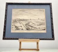 After Henri du Sauzet (French 18thc School), Rome, engraving, published by Chez Henri du Sauzet (