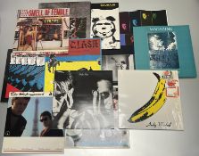 A large collection of mixed vinyl records, comprising The Boomtown Rats 'A Tonic for the Troops',