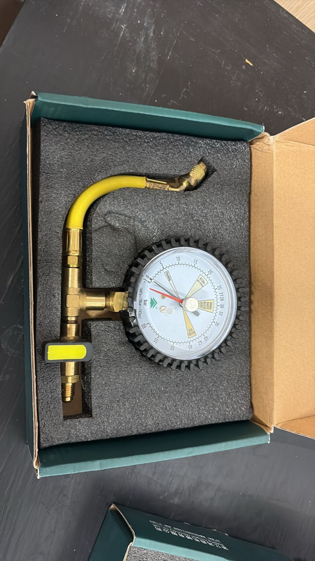 Nitrogen Testing Pressure Gauge