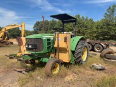John Deere 6230 with Boom Mower