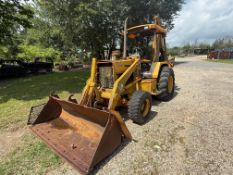 John Deere 310D 4WD Extend-a-boom Backhoe.