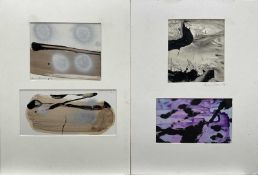 Denis Bowen (1921-2006) four works on paper dated (19)’61 and 64, signed, mounted, unframed