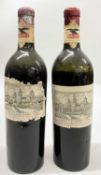 Two bottles, Cos d'Estournel 1924