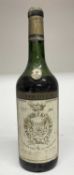 One bottle, Chateau Gruaud-Larose 1961