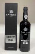 Barros Colheita 1964 Port, 750ml., 20%., in presentation box, one bottle
