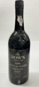 One bottle, Dow's 1984 Vintage Port
