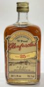Glenfarclas Whisky, 25 years old, 75%., 26 2/3 fl.oz., one bottle