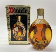 Dimple Haig Scotch Whisky, 70% proof, 26 2/3 Fl.OZS, in original card box