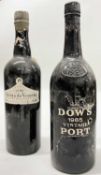 Port - two bottles, Dow's 1985 and Symington's 1990 Quinta do Vesuvio, both 75cl.