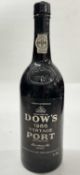 One bottle, Dow's 1985 Vintage Port