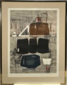 Najar Barsoumian Hratchya (b. 1939) embossed etching - Look up There- signed , edition number 50/80,