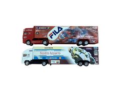 Corgi 1:64 scale diecast articulated lorries inclding ERF Nastro Azzurro Honda racing team trailer,
