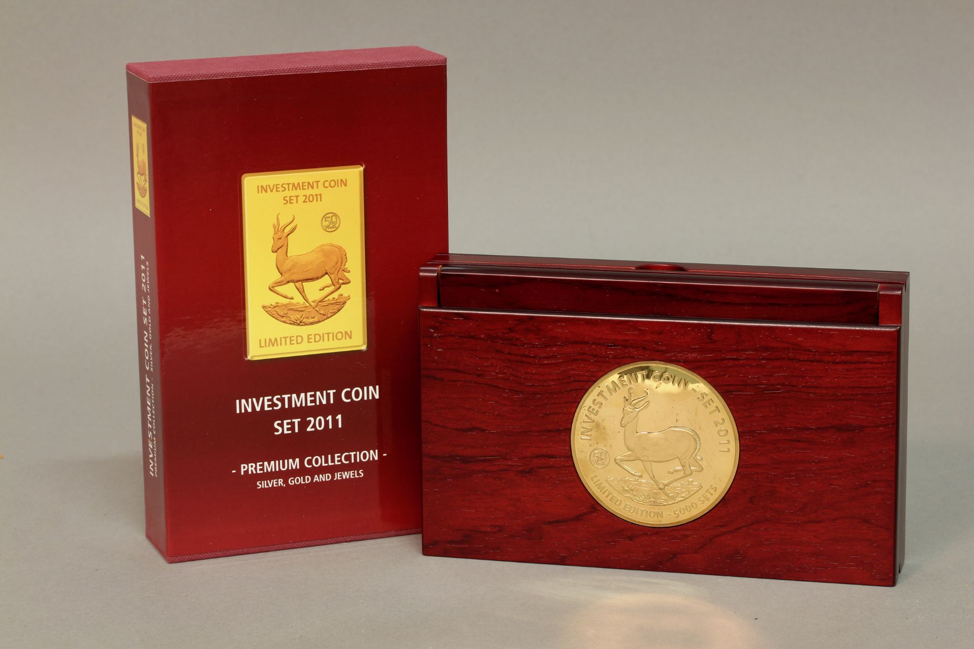 Reppa Investment Coin Set 2011, 1 x 999,9 Feingold, 1/20 oz, 1,41 g, 1 x 999,9 Feinsilber, 1/20 - Bild 2 aus 7