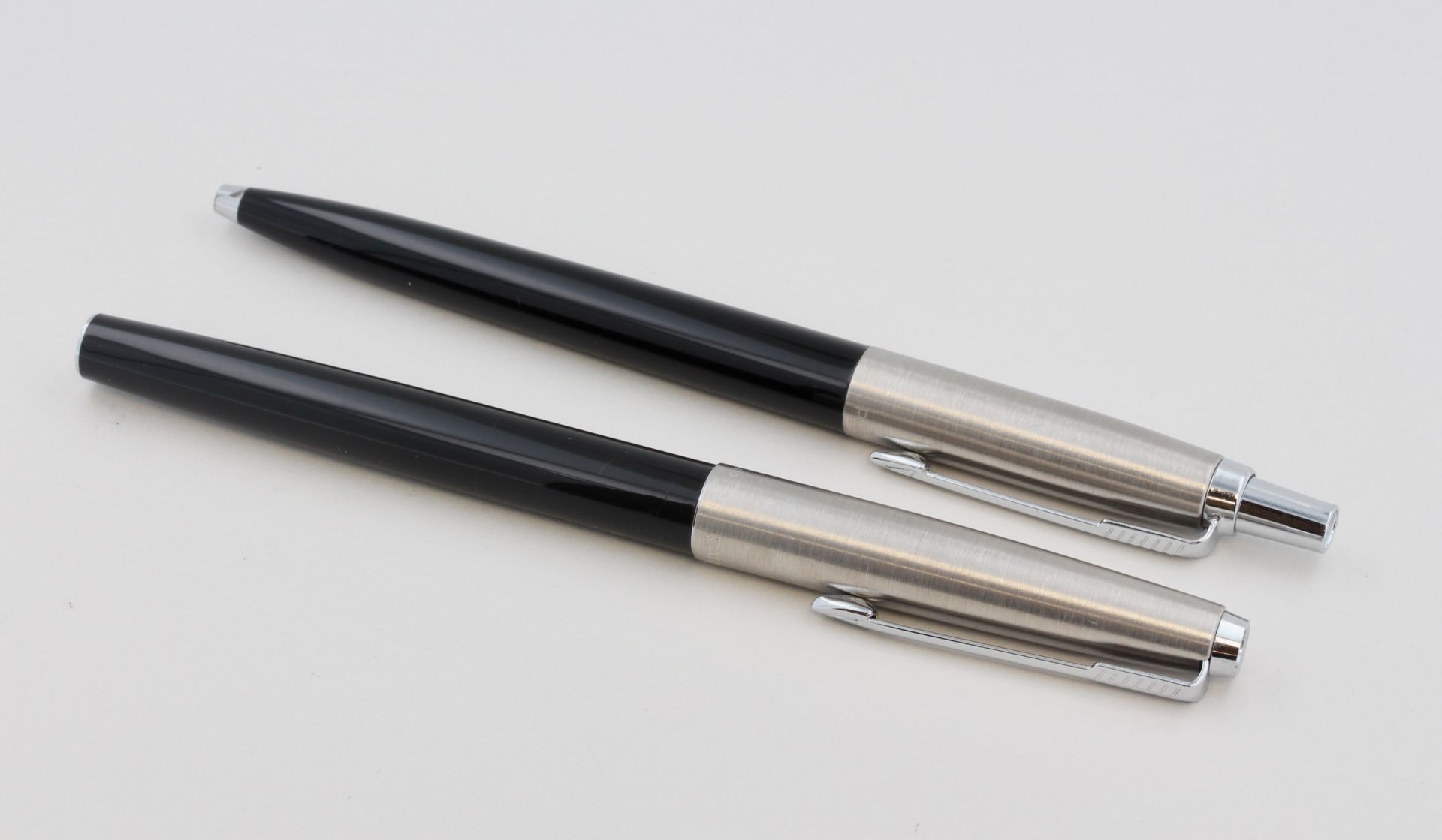 Parker Stiftset , Kugelschreiber und Filzstift, in original Etui, Mine müsste ersetzt werden, mit - Bild 2 aus 4