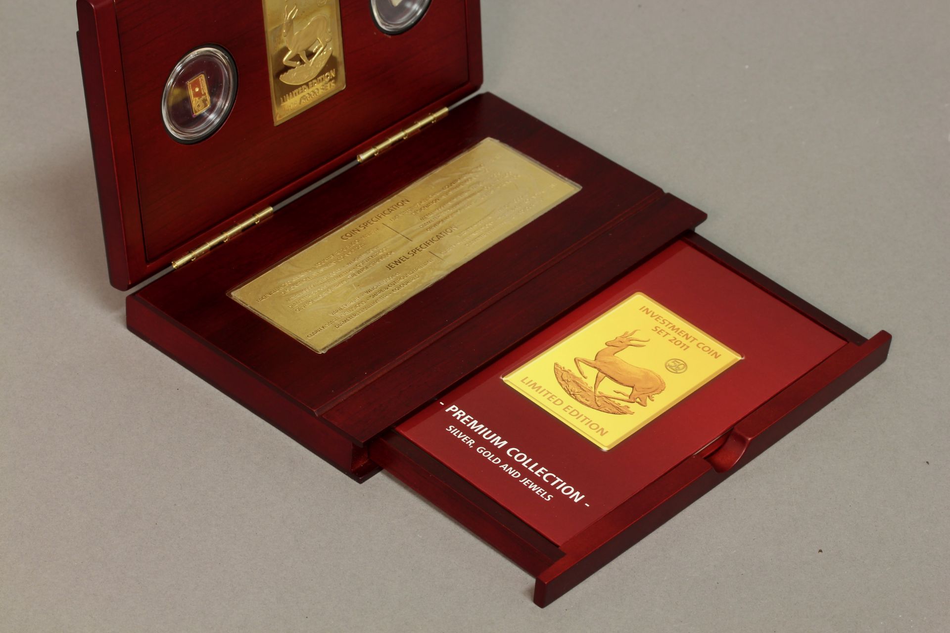 Reppa Investment Coin Set 2011, 1 x 999,9 Feingold, 1/20 oz, 1,41 g, 1 x 999,9 Feinsilber, 1/20 - Bild 7 aus 7