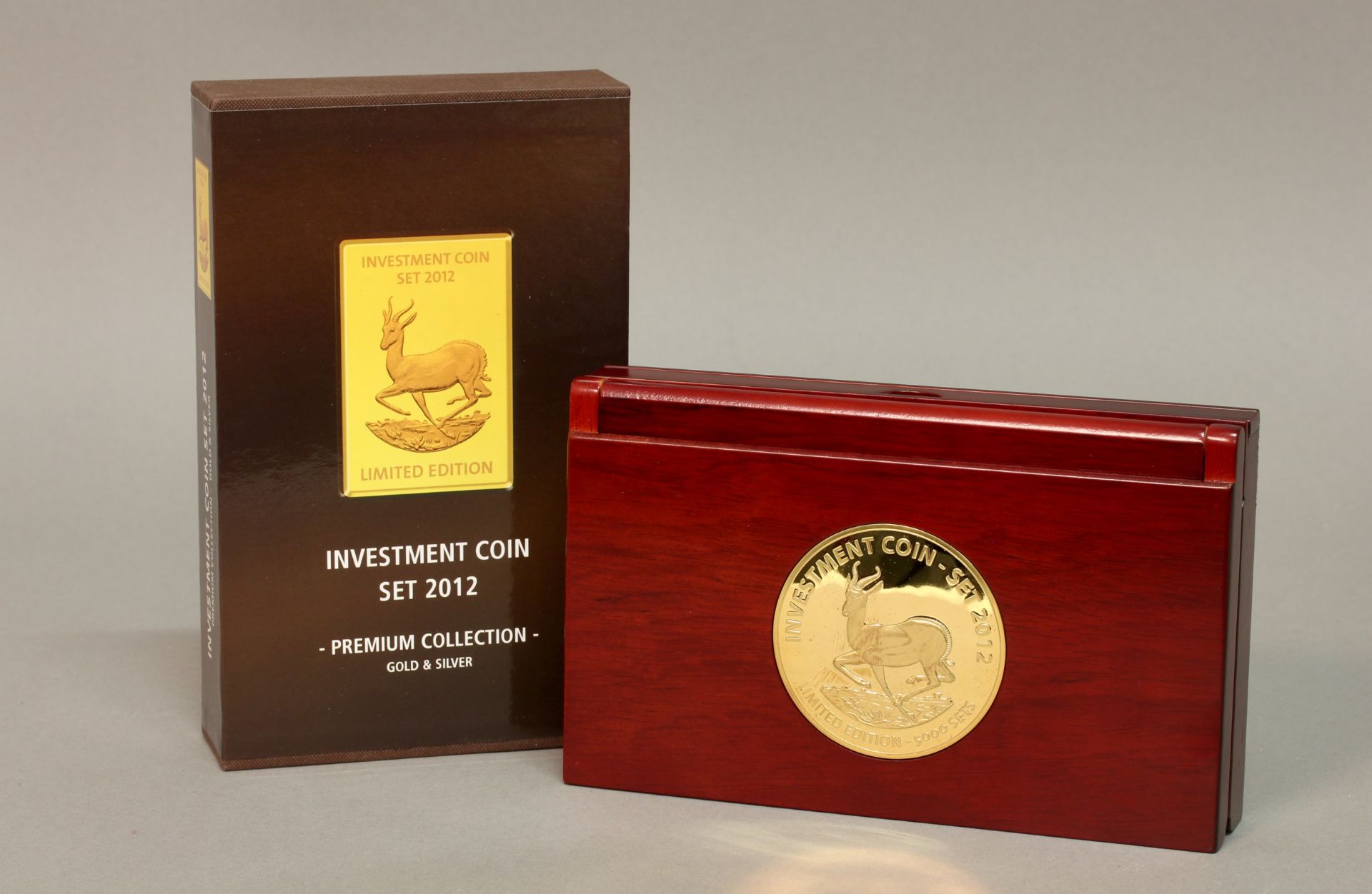 Reppa Investment Coin Set 2012, 3 x 999,9 Feingold, je 0,5 g, D. 1,1 cm, 1 x 999,9 Feinsilber, 0,5 - Bild 2 aus 7