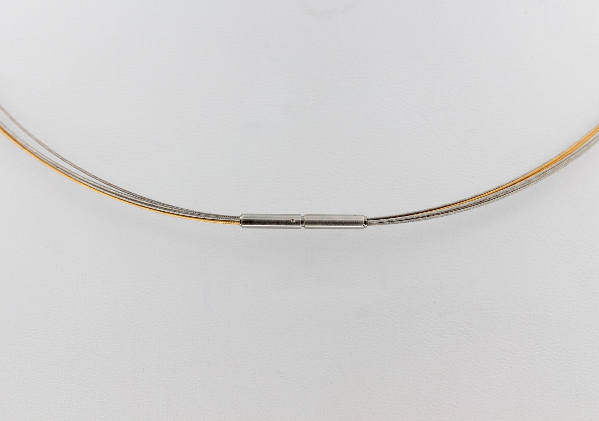 Schmuckset Bartel & Sohn, 14 kt Gelbgold und Weißgold, mit Opalen und teils kleinen Diamanten, - Bild 3 aus 5