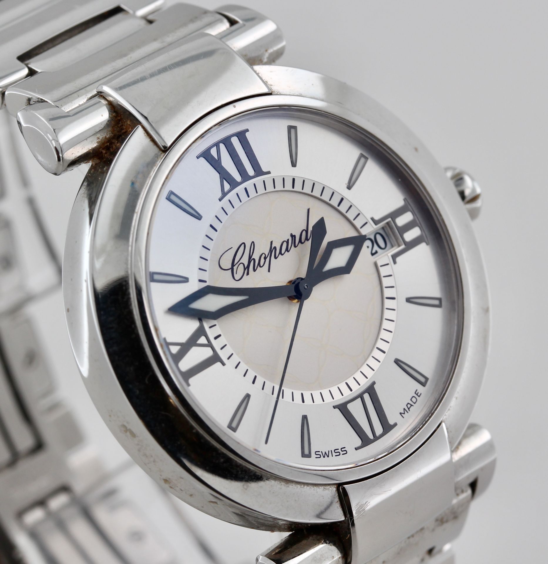 Damenarmbanduhr Chopard, Stahl, Chopard Imperiale, silberfarbenes Zifferblatt mit römischen - Bild 5 aus 6