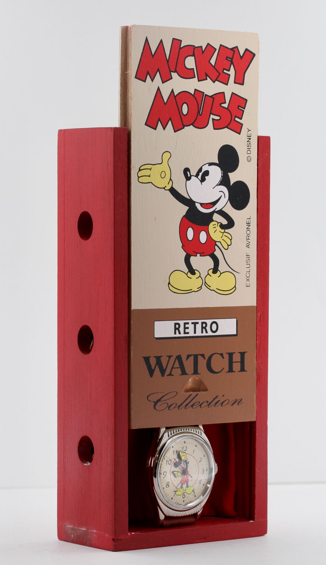 Armbanduhr Avronel Disney´s Mickey Mouse, Avronel Disney´s Mickey Mouse Retro Watch Collection, - Bild 6 aus 6
