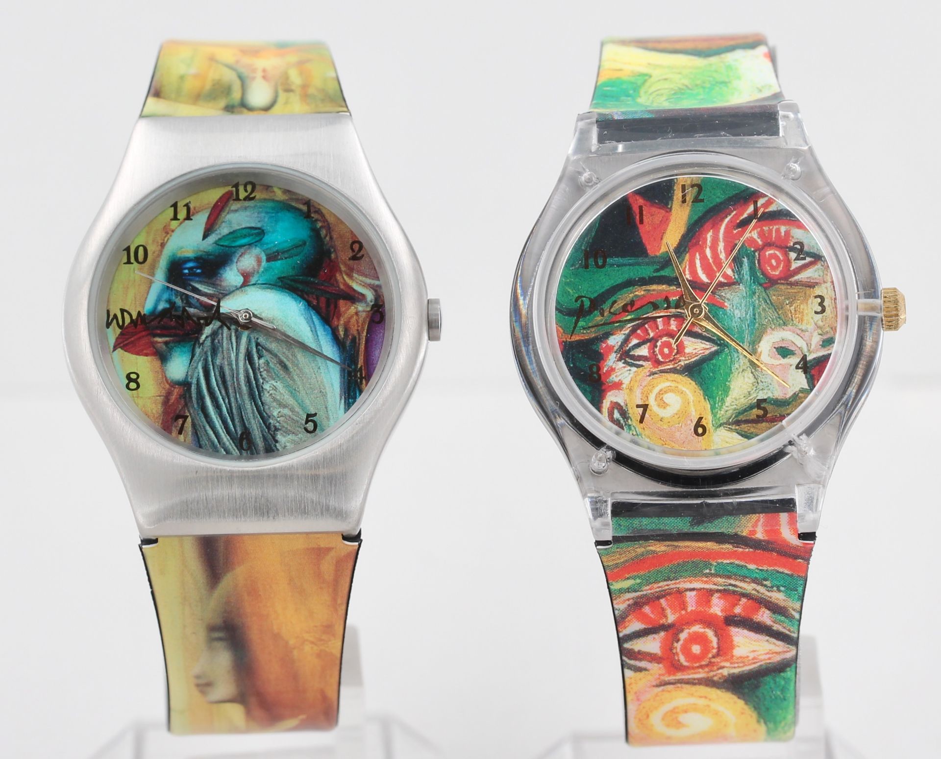 4 Armbanduhren Laks Watch, ars mundi Exclusiv-Edition, 2 x Paul Wunderlich (0256/5000 und 0159/5000) - Bild 2 aus 4