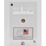 Wall Street Investment 2007, Wall Street Investment, 916 Gold, 1/10 oz, 3,393 g, D. 1,6 cm,